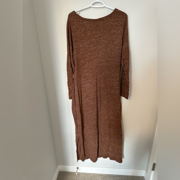 Maternity long sleeve maxi dress - Picture 4 of 4